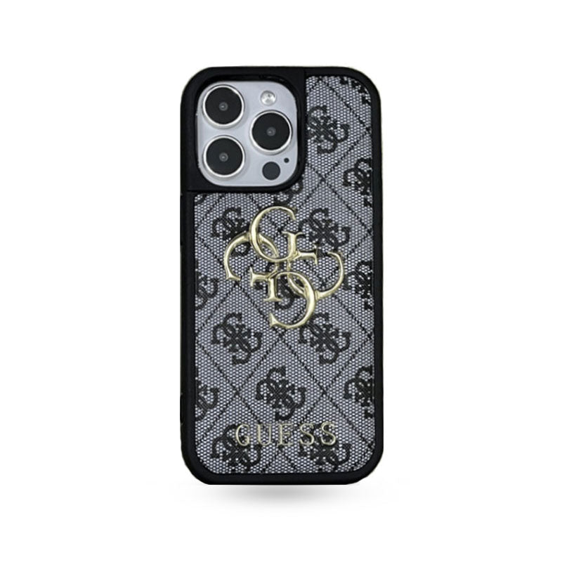 GS iPhone Case Silicone Black-240325