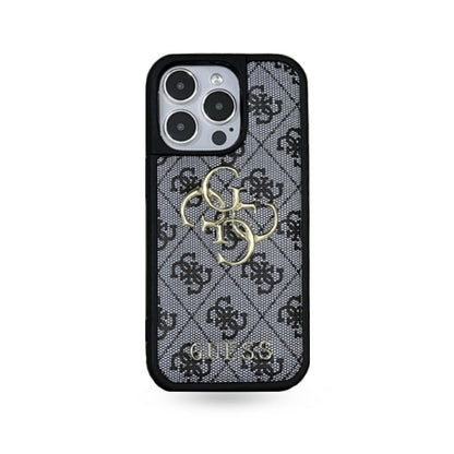 GS iPhone Case Silicone Black-240325