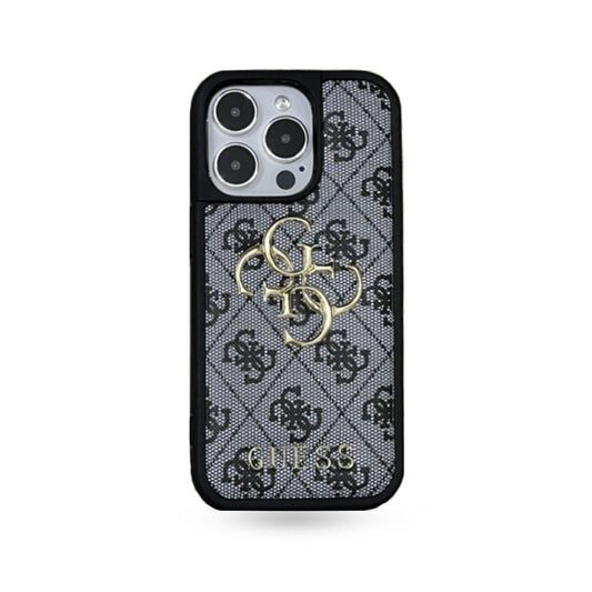 GS iPhone Case Silicone Black-240325