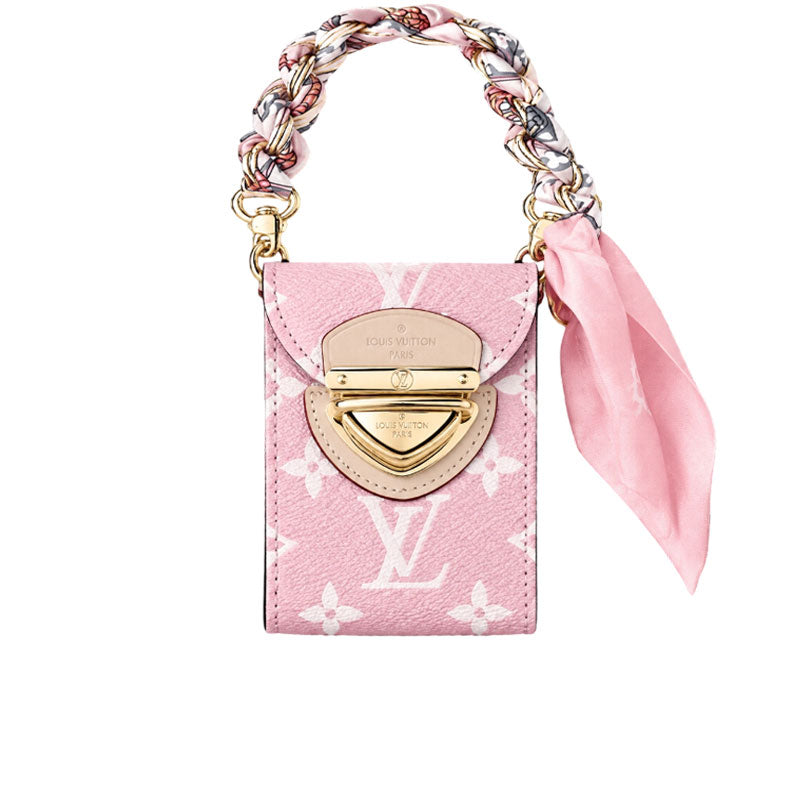 Premium Leather Monogram  Card Wallet-CYLV217