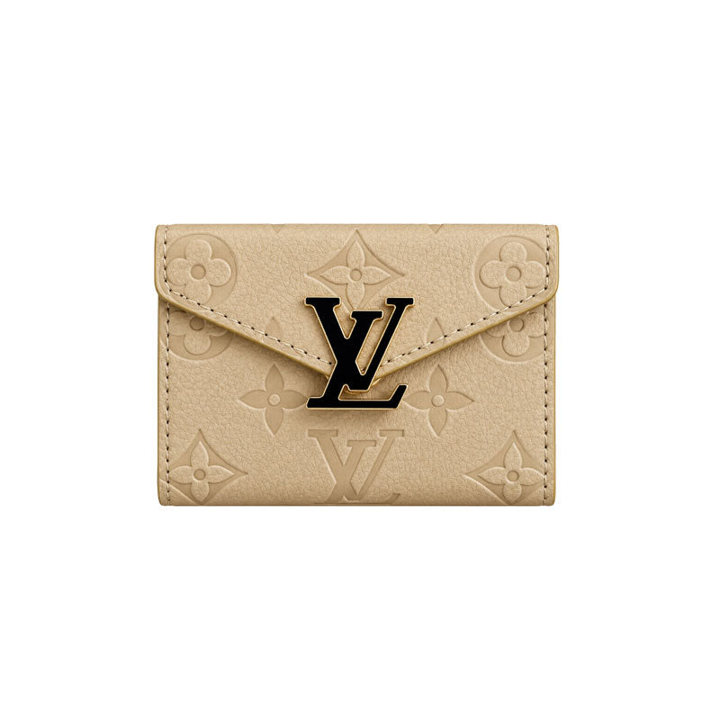 Elegant Leather Monogram Card Wallet -CYLV220