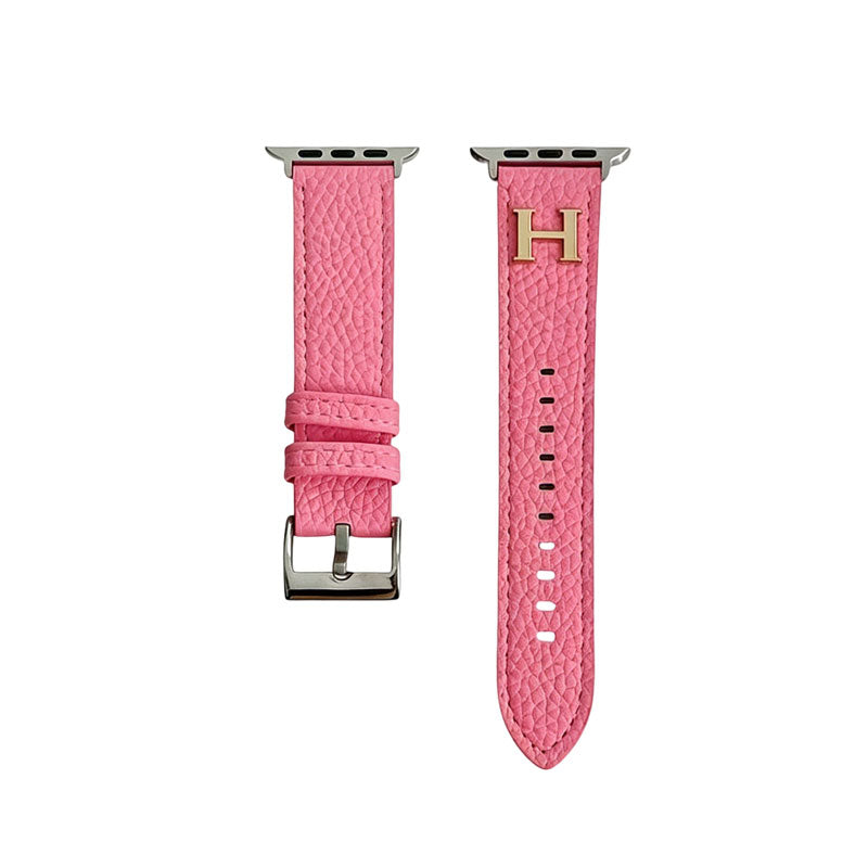Elegant H Apple Watch Band Orange-CYH102