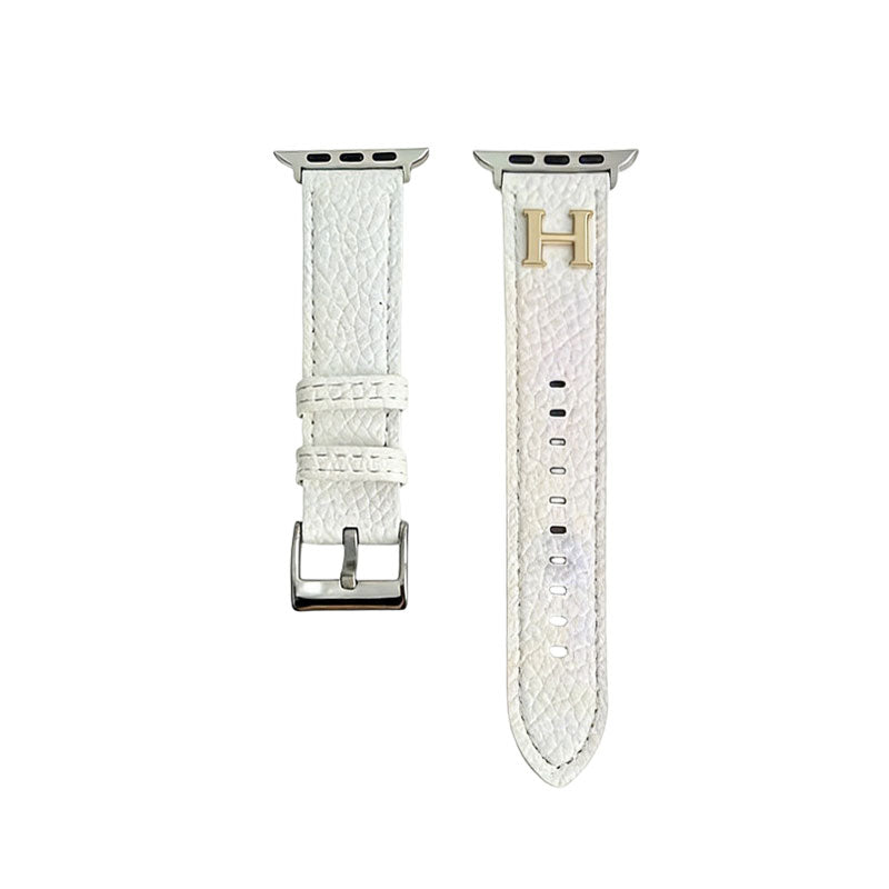 Elegant H Apple Watch Band Orange-CYH102