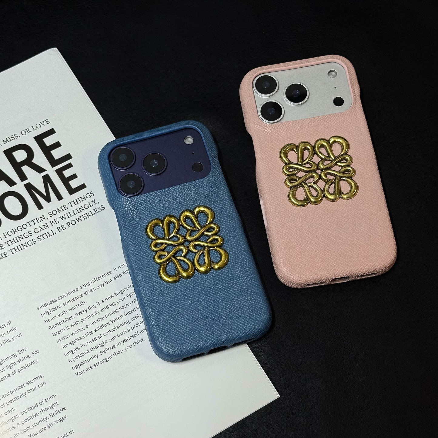 Classic Leather LE iPhone Case Orange For iPhone 17 Series-CYLE025