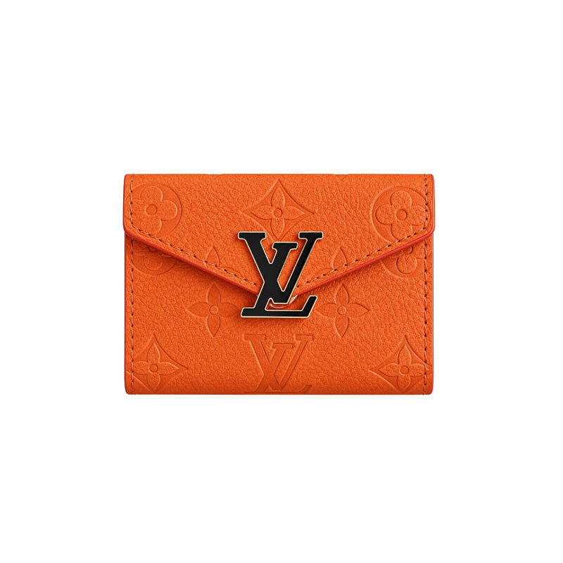 Elegant Leather Monogram Card Wallet -CYLV220