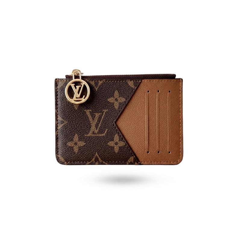 Monogram Leather Card Holder