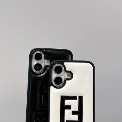 Puffer FD iPhone Case White-FDK251402