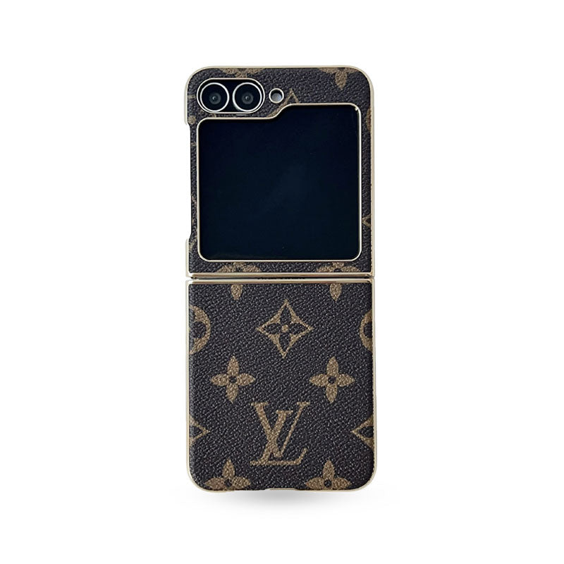 Premium Monogram Samsung Galaxy Z Flip Series Case-CYLV087