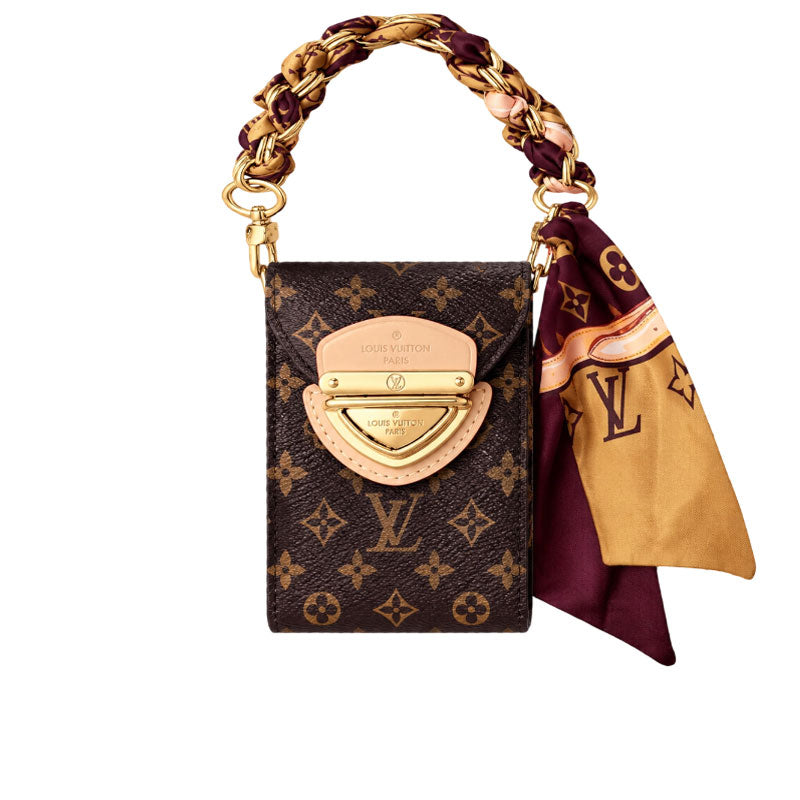 Premium Leather Monogram  Card Wallet-CYLV217