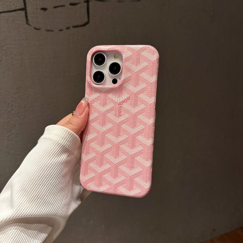 GD iPhone Case  Pink Leather-YBK241523