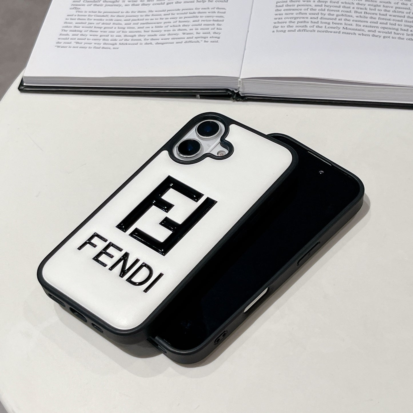 Puffer FD iPhone Case White-FDK251402
