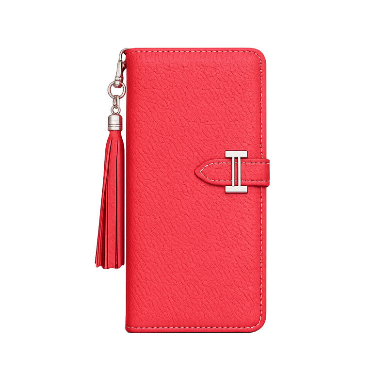Leather  iPhone Case With Flip Wallet -CY170