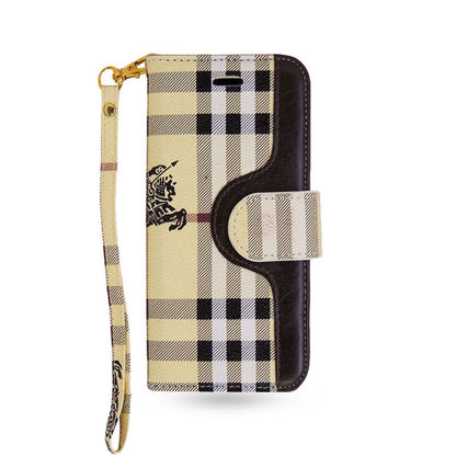 BB Holstered iPhone case With Card Holder And Strap Leather-STK241402