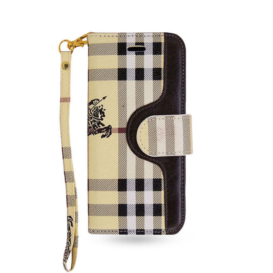 BB Holstered iPhone case With Card Holder And Strap Leather-STK241402