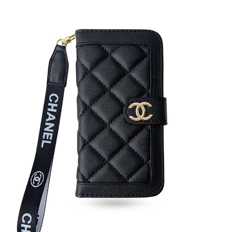 Premium Leather CC iPhone Case With Flip Wallet  -CYCC164