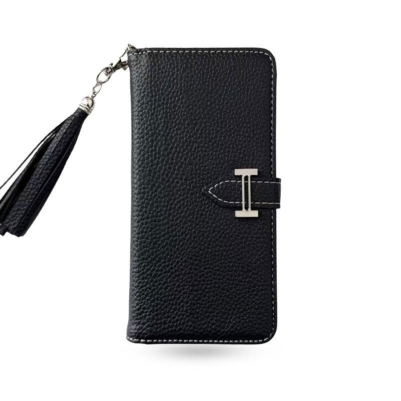 Leather  iPhone Case With Flip Wallet -CY170