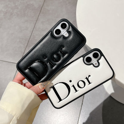 Puffer CD iPhone Case White-DRJ251410