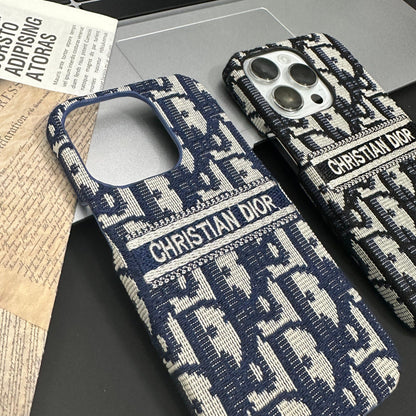 Fabric Art CD iPhone Case Black-YDL251023