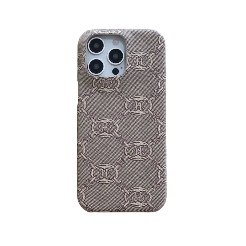 Leather H iPhone Case