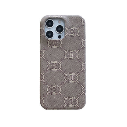 Leather H iPhone Case