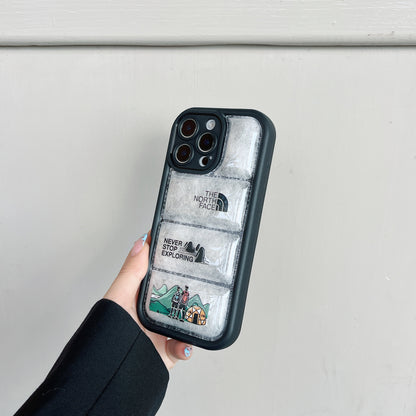 The NF iPhone Case Puffer Black-ZYR241102