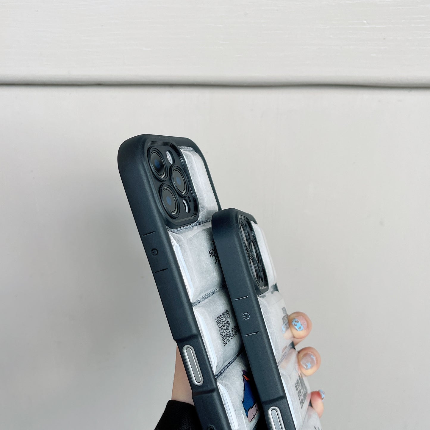 The NF iPhone Case Puffer Black-ZYR241102