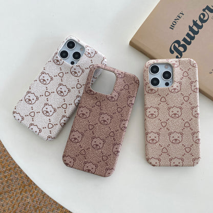Bear Fabric iPhone Case
