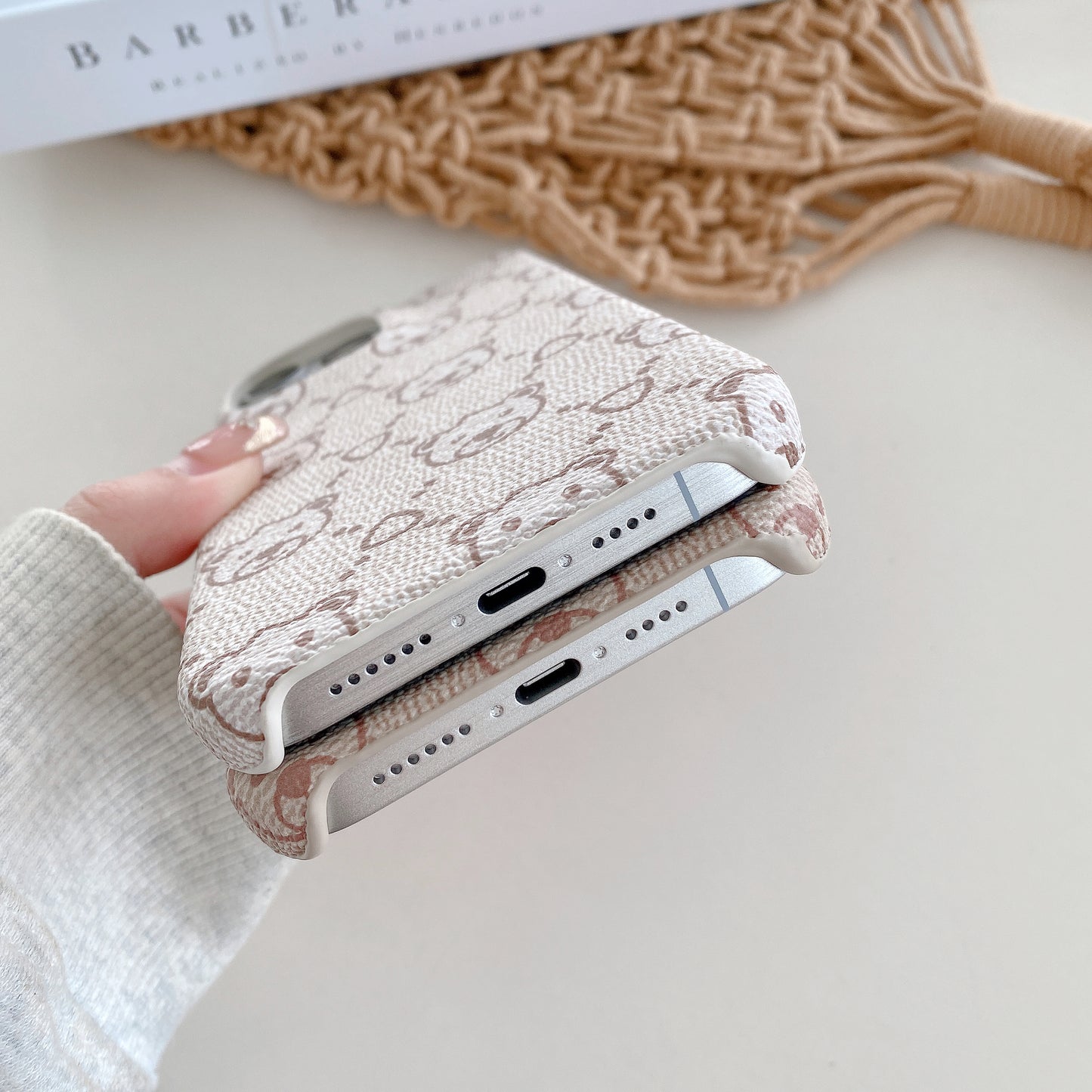 Bear Fabric iPhone Case