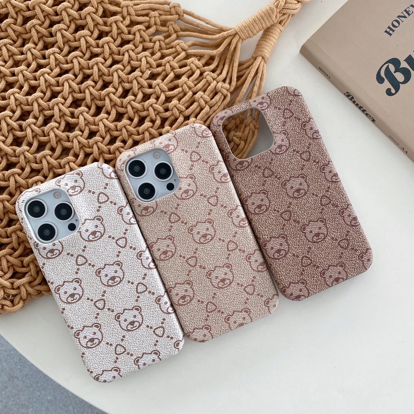 Bear Fabric iPhone Case