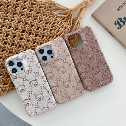 Bear Fabric iPhone Case