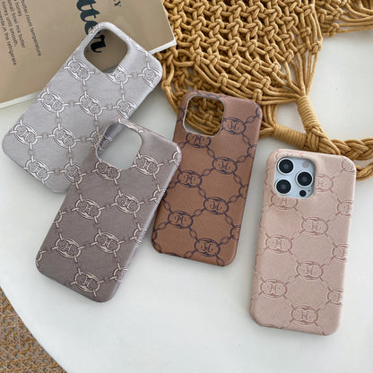 Leather H iPhone Case