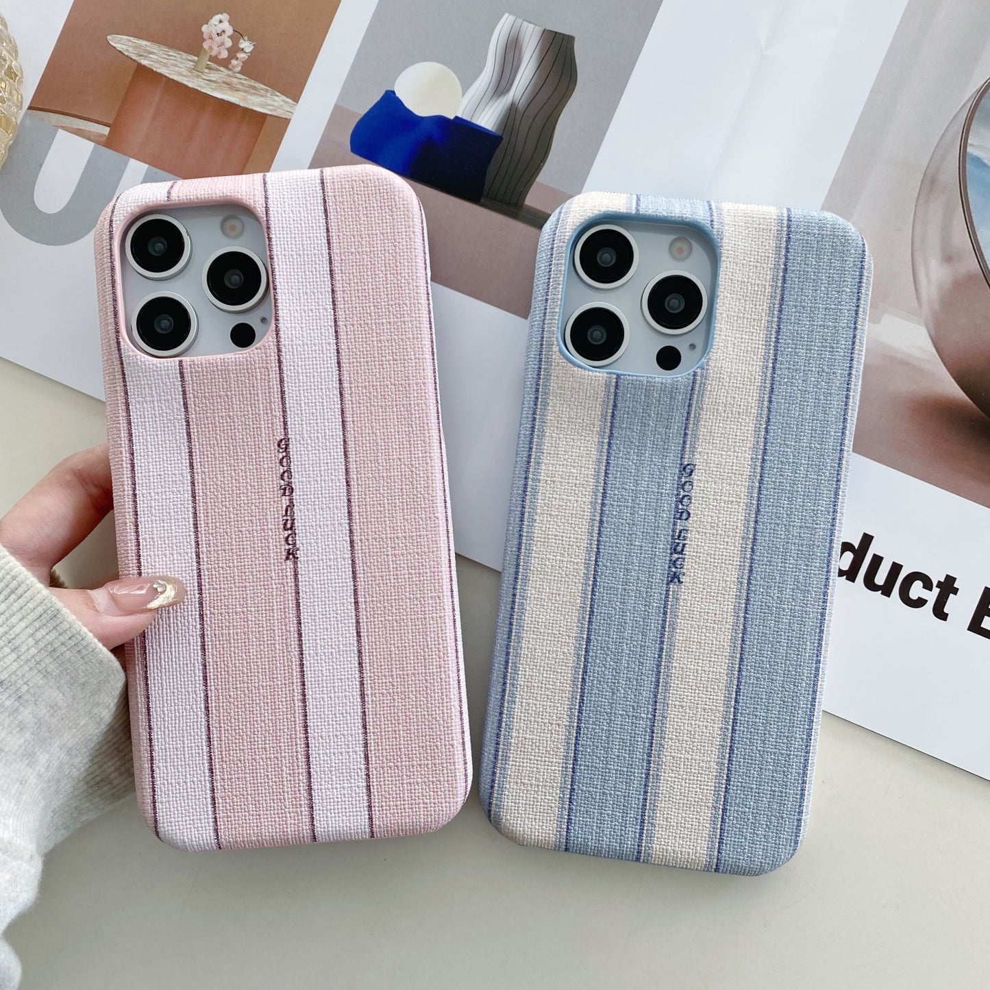 Colorful Vertical Stripes iPhone Case