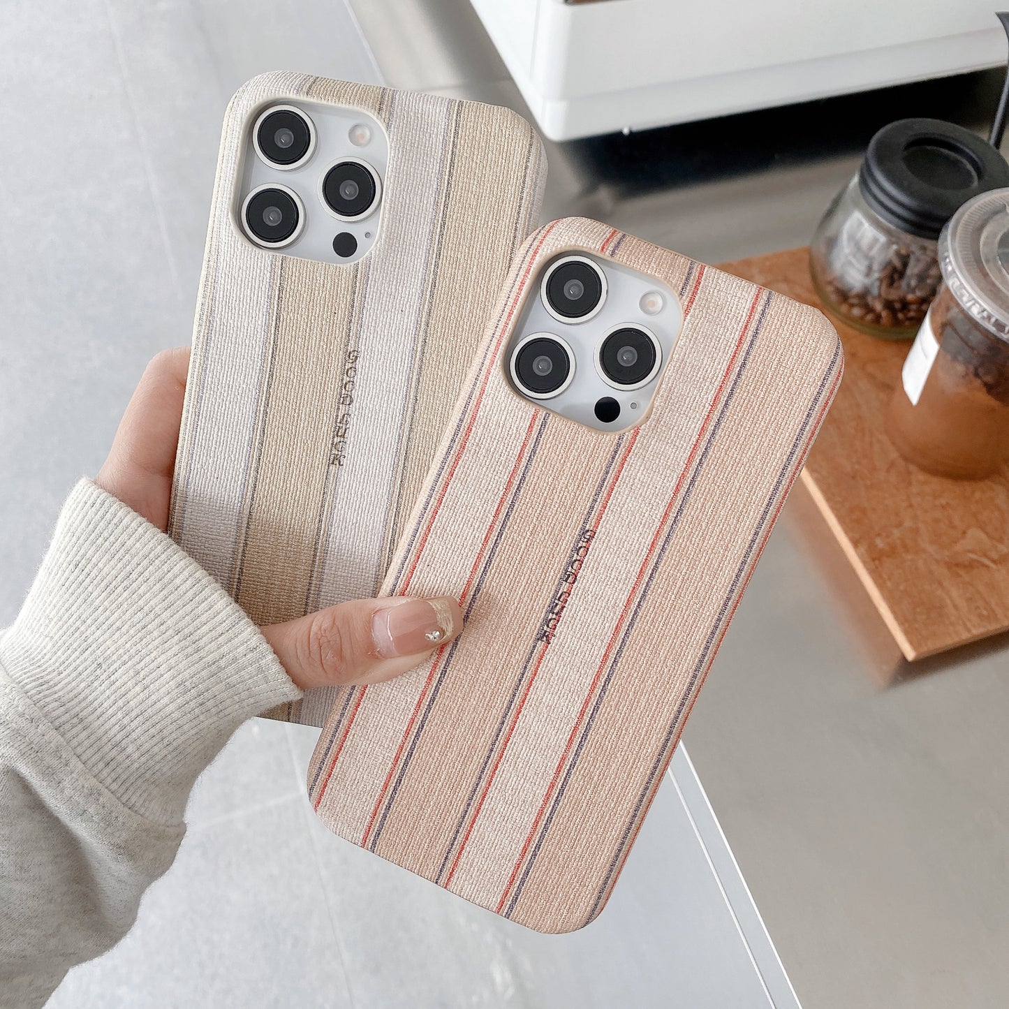 Colorful Vertical Stripes iPhone Case