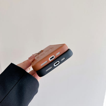 LE iPhone Case With Brown-NYK251519