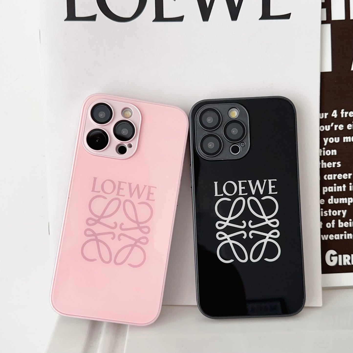 LE iPhone Case With Black-JTK251605