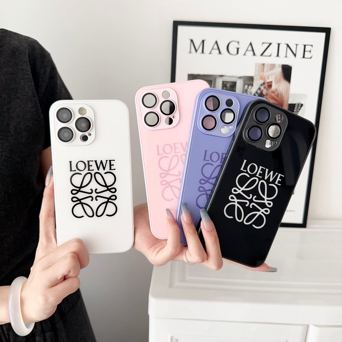 LE iPhone Case With Black-JTK251605