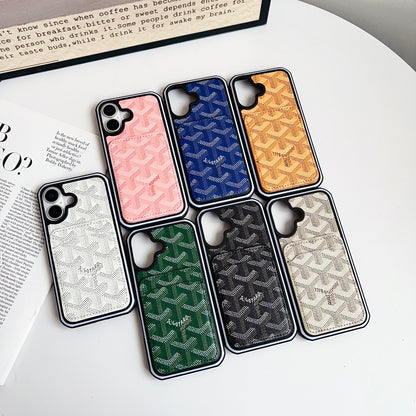 Leather GD iPhone Case With Card Holder -CFK251502
