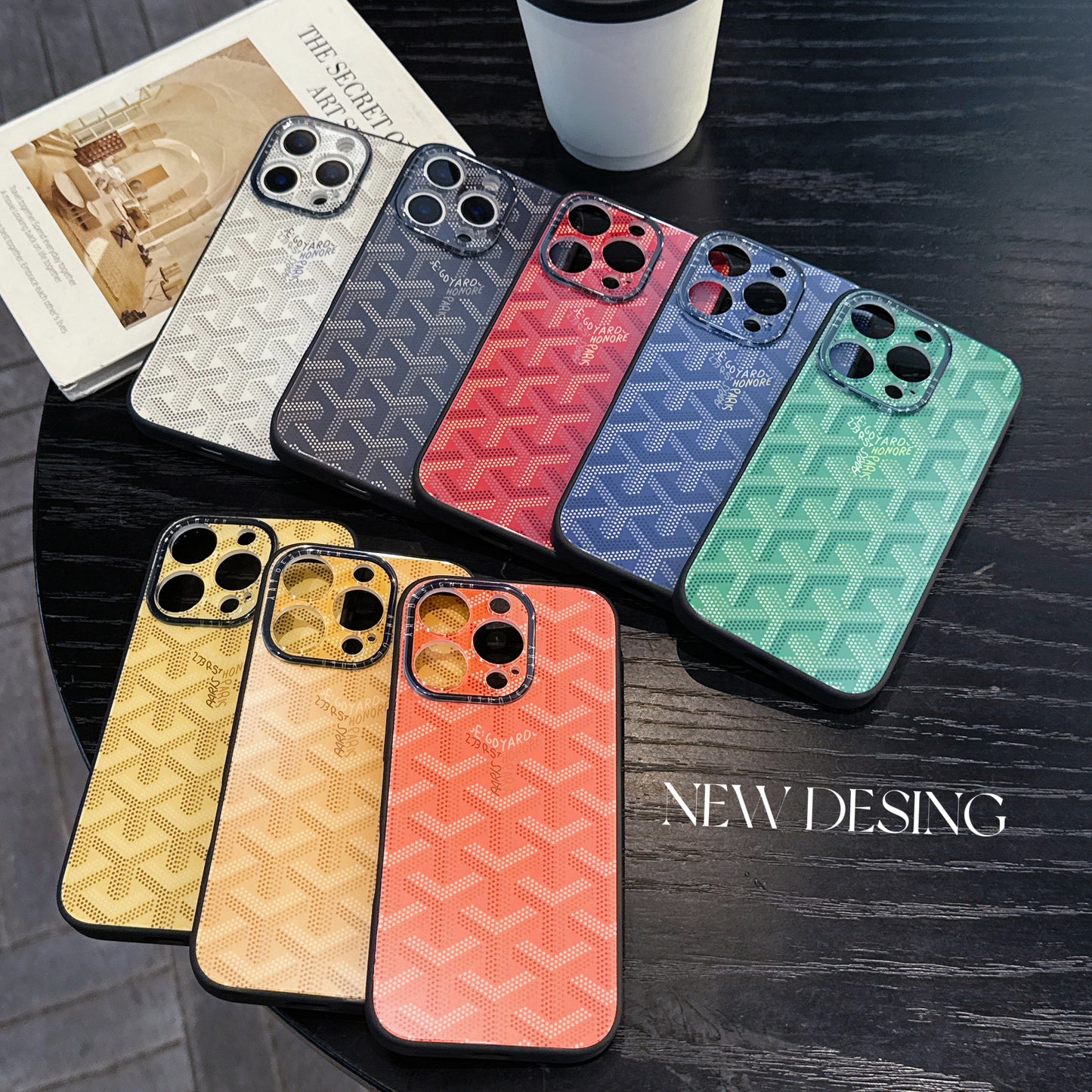 GD iPhone Case With Lens Protection Black-GTM250621