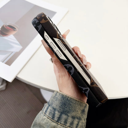 Leather Monogram iPhone Case Big Printing -MTS251807