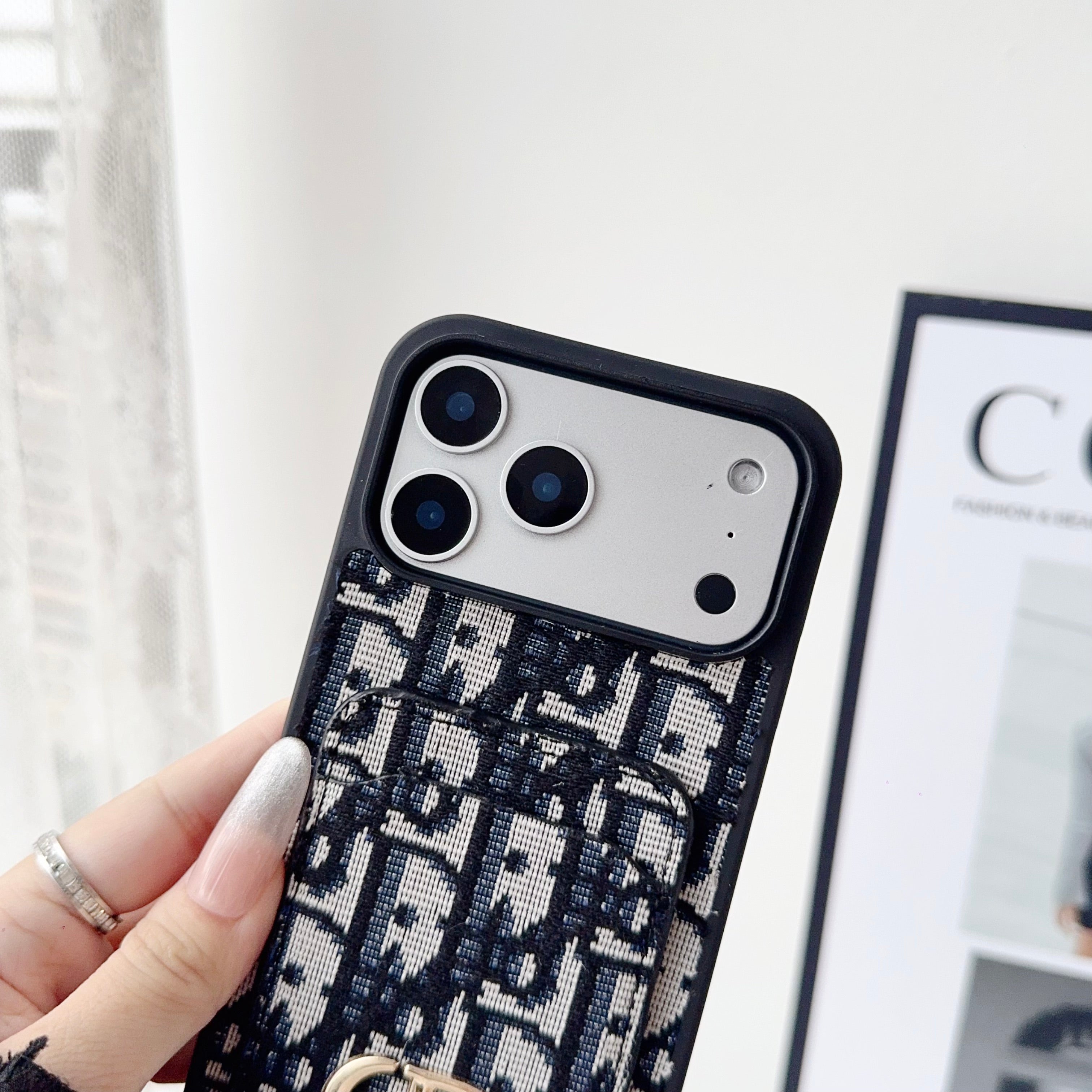 CD iPhone Case With Card Holder -CFD251204
