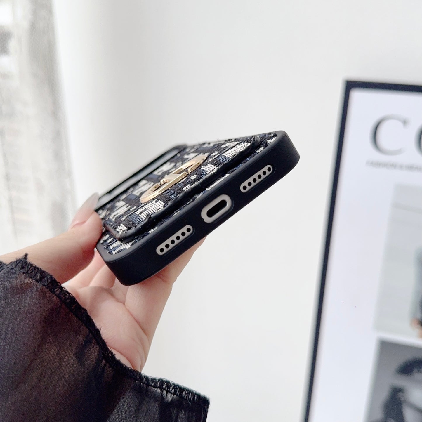 CD iPhone Case With Card Holder -CFD251204