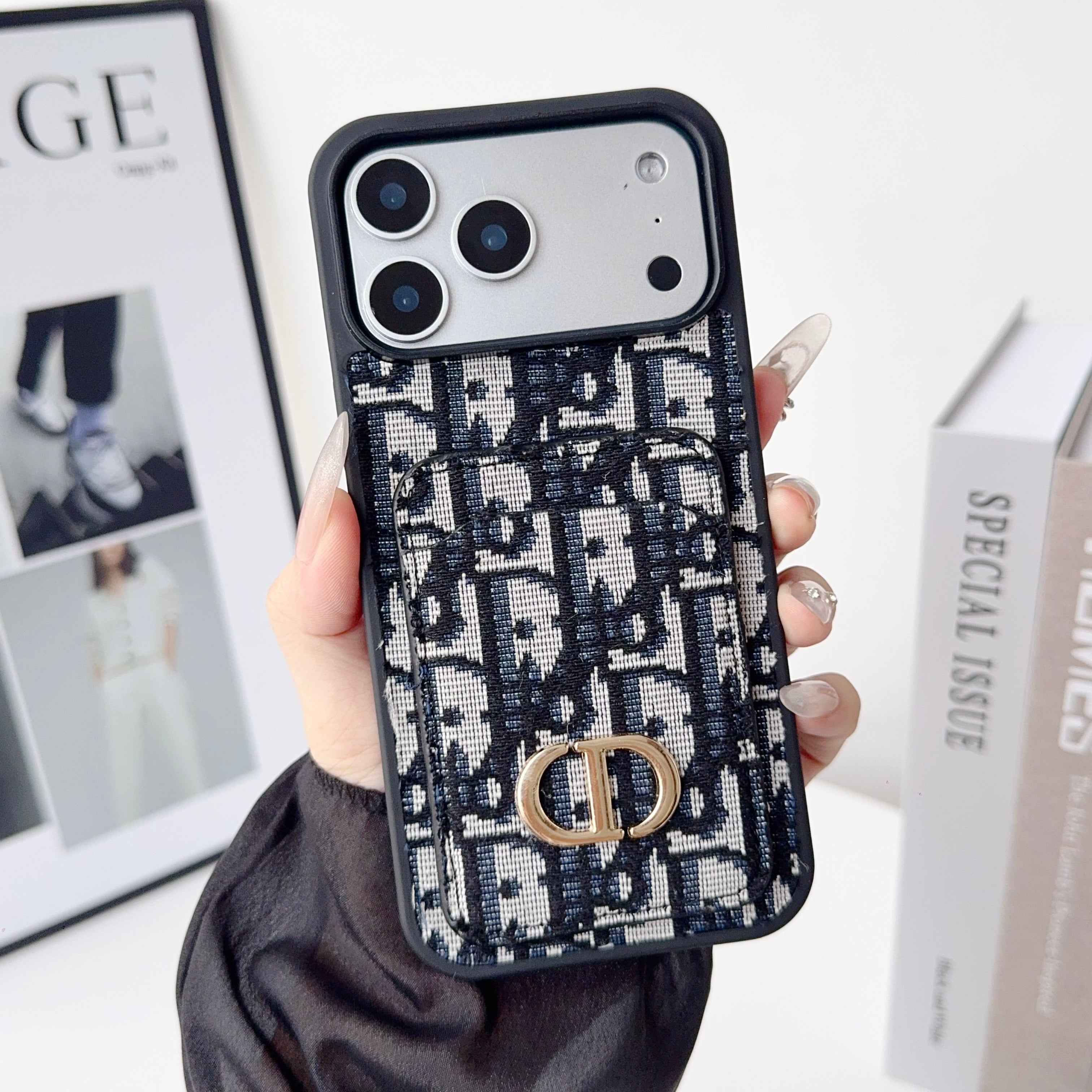 CD iPhone Case With Card Holder -CFD251204