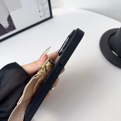 Leather CH iPhone Case With Wallet And Crossbody Strap-CFK251106