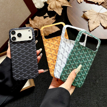 Elegant GD iPhone Case Green For iPhone 17 Series-CYGD012