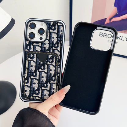 Fabrics CD iPhone Case With Card Holder -CFK251217