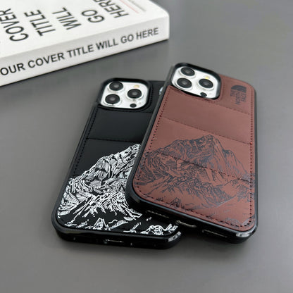 Snow Mountain The NF iPhone Case Black-XSK241015