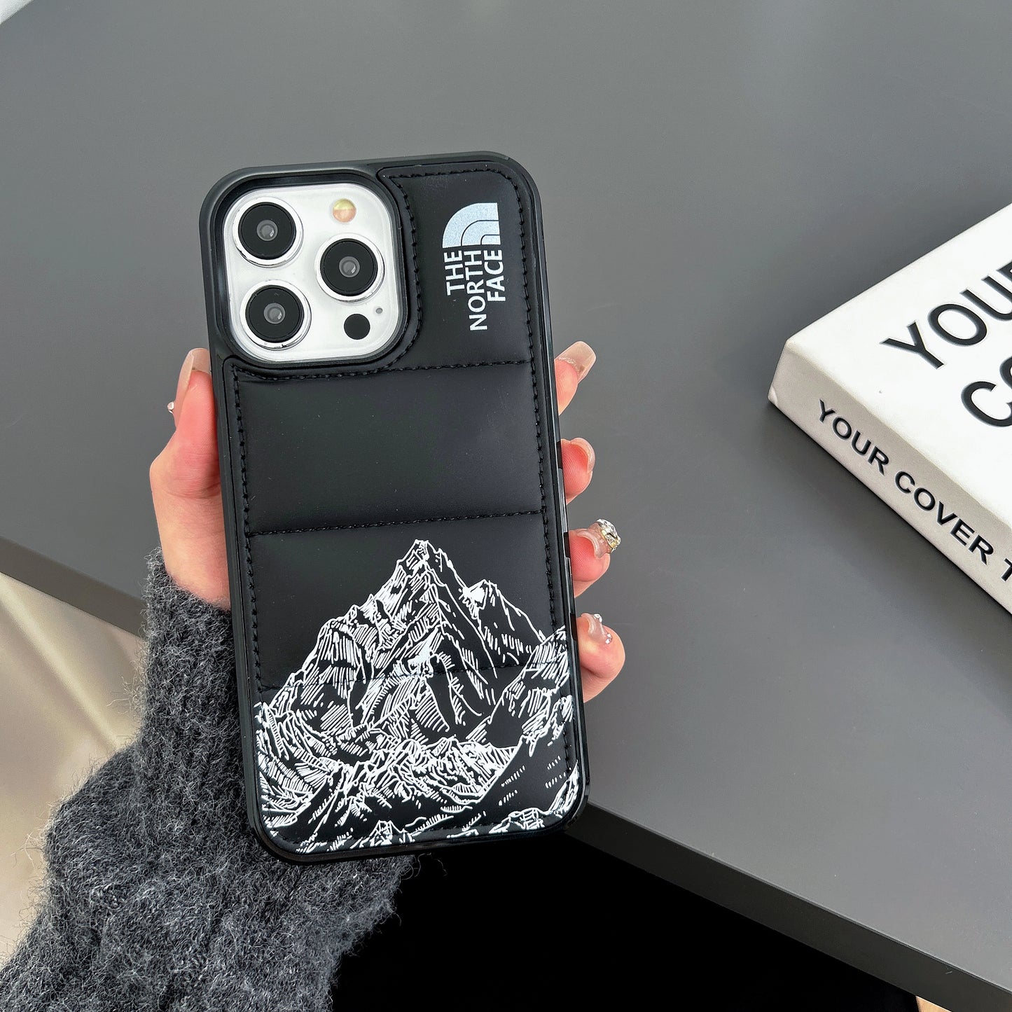 Snow Mountain The NF iPhone Case Black-XSK241015