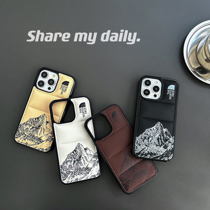 Snow Mountain The NF iPhone Case Black-XSK241015