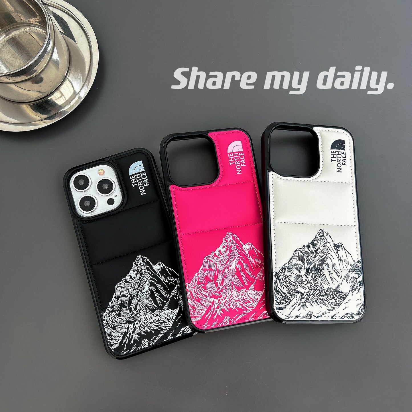 Snow Mountain The NF iPhone Case Black-XSK241015