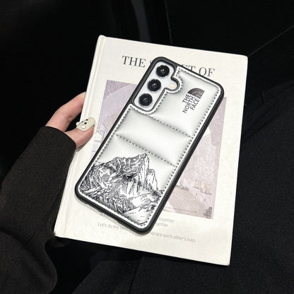 Snow Mountain Puffer TNF Samsung Galaxy S Series Case Gray -XSK251436